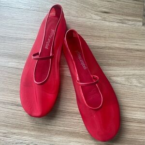 Jeffrey Campbell Mesh Ballet Flats